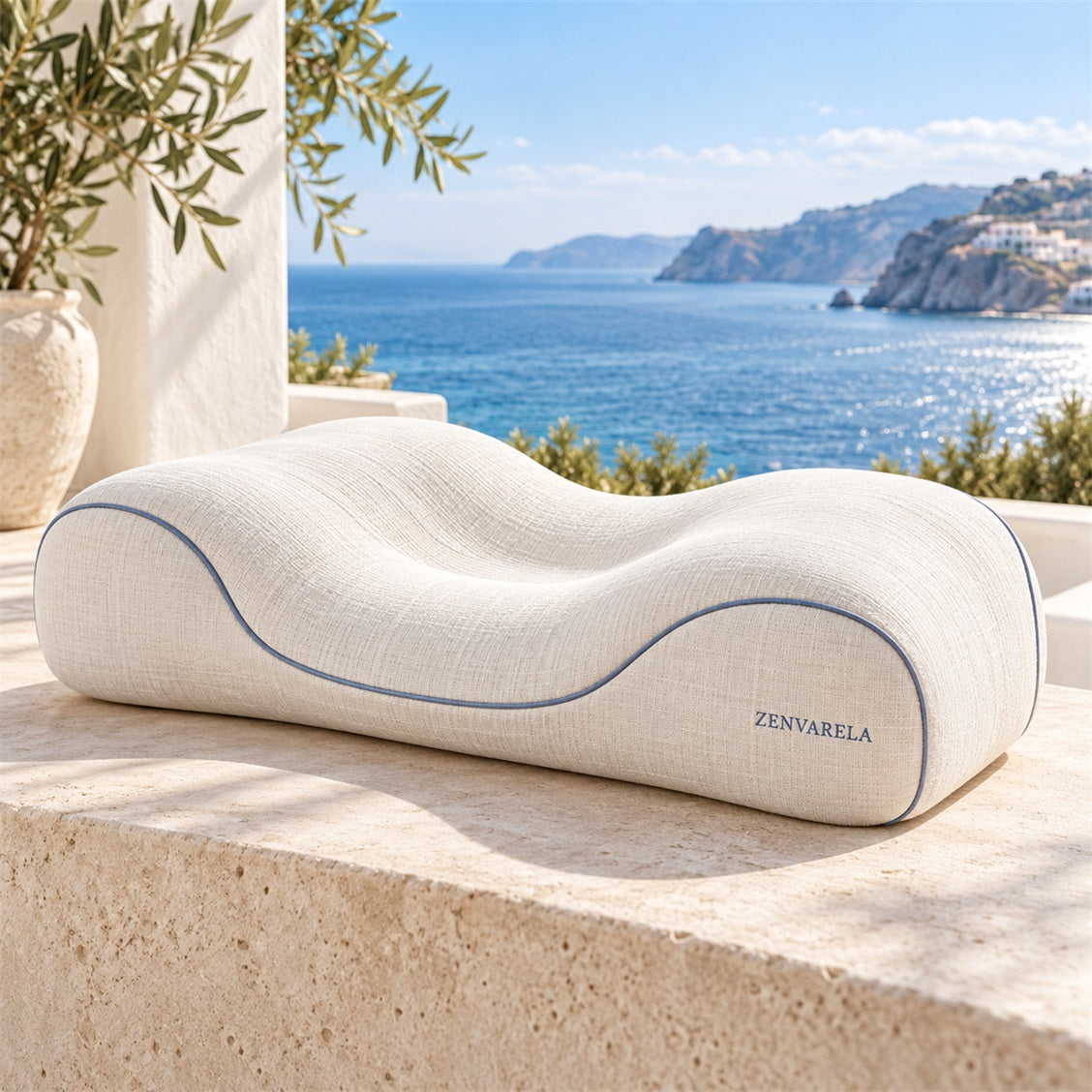 Zenvarela Sculpted Contour Rest Pillow - main view