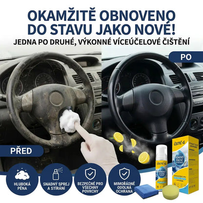 Poslední den: 80% SLEVA 💦 Univerzální pěnový čistič 4 v 1