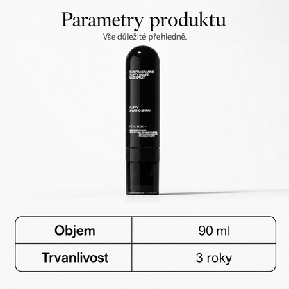 Parametry spreje, objem 90 ml